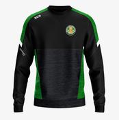 Ferbane Belmont GAA KCS Helios Crew Neck Top - Black / Green / White image