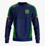 Mucklagh FC KCS Helios Crew Neck Top - Navy / Green / Gold