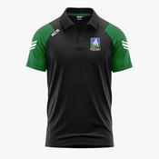 Gaelic Masters Association KCS Soul Polo Shirt - Black / Green image