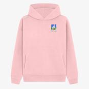Gaelic Masters Association KCS Apollo Relaxed Fit Hoodie - Baby Pink image