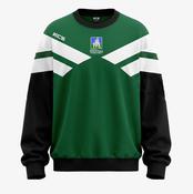 Gaelic Masters Association KCS Retro Crew Neck Top - Black / Green / White