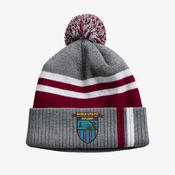 Gaels United FC KCS Champion Beanie - Dark Grey / Maroon / White image
