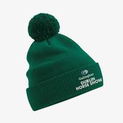 Gallagher Dublin Horse Show KCS Organic Cotton Beanie - Bottle Green image