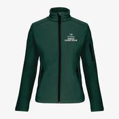 Gallagher Dublin Horse Show KCS Team Ladies Softshell Jacket - Bottle Green