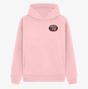Glenbeigh Glencar GAA KCS Apollo Relaxed Fit Hoodie - Baby Pink