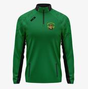 Gneeveguilla GAA KCS Viva Half Zip Top - Green / Black image