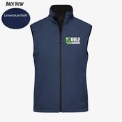 Golf Limerick Ladies Softshell Vest - Navy image