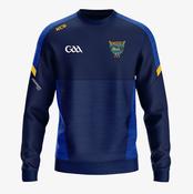 Kilshannig GAA KCS Helios Crew Neck Top - Navy / Royal / Gold image