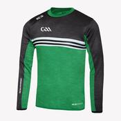 KCS Cortez Crew Neck Top - Green / Black / White image