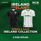 KCS Ireland Eire Black &amp; Stuttgart '88 White Bundle