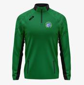 Irish Mountaineering Club KCS Viva Half Zip Top - Green / Black image