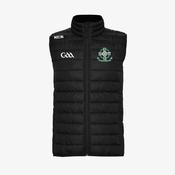 Northern Gaels GFC Longford KCS Kids Cloud Puffer Gilet - Black image
