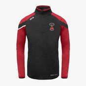 Valentia Island Rowing Club KCS Zola Quarter Zip Top - Black / Red / White image