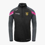 Castletown Geoghegan HC KCS Zola Quarter Zip Top - Black / Graphite / Pink image