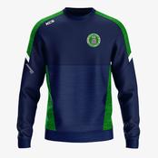 Kells Handball Club KCS Helios Crew Neck Top - Navy / Green / White image