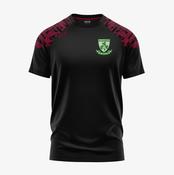 Kilbeggan Shamrocks GAA KCS Apollo Tee - Black / Maroon