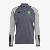 Kilbeggan Shamrocks GAA Adidas 23 Tiro Competition Half Zip - Grey / Black