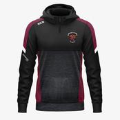 Kilcavan GAA KCS Helios Half Zip Hoodie - Black / Maroon / White image