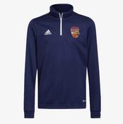 Killarney Cougars Basketball Adidas Entrada Half Zip Training Top - Navy / White image