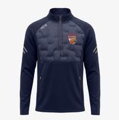 Killarney Cougars Basketball KCS Fusion X Half Zip Top - Navy image