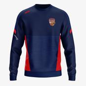 Killarney Cougars Basketball KCS Helios Crew Neck Top - Navy / Red image