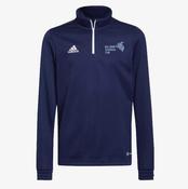 Killarney Triathlon Club Adidas Entrada Half Zip Training Top - Navy / White image