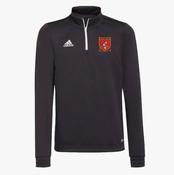 Killenaule GAA Adidas Entrada Half Zip Training Top - Black / White image