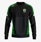 Killoe Ladies Football Club KCS Helios Crew Neck Top - Black / Green / White image