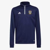 Killucan GAA Adidas Entrada Half Zip Training Top - Navy / White