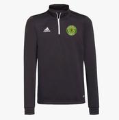 Kilmallock United AFC Adidas Entrada Half Zip Training Top - Black / White image