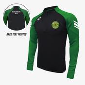 Kilmallock United AFC KCS Soul Quarter Zip Top - Black / Green