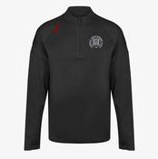 Kinsale &amp; Dock Rowing Club KCS Kinova Quarter Zip Top - Black / Black