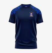 Legan Sarsfields Longford KCS Apollo Tee - Navy / Royal