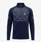 Legan Sarsfields Longford KCS Fusion X Half Zip Top - Navy image