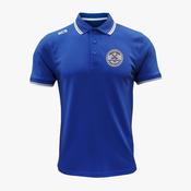Carlow Town Hurling and Camogie Club KCS Coolplus Polo Shirt - Royal / White image