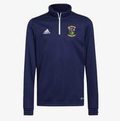 Lilliput Gaels Adidas Entrada Half Zip Training Top - Navy / White image