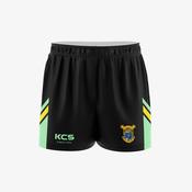 Finuge GAA Training Shorts - Black / Mint / Yellow image