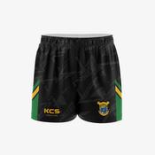 Finuge GAA Training Shorts - Black / Green / Gold image