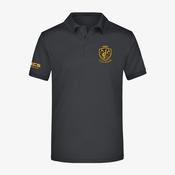 Listowel Emmets GAA KCS Riva Polo Shirt - Black image