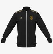 Listowel Emmets LGFA Adidas Club Anthem Zip - Black / Gold image