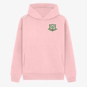 Longwood GAA Meath KCS Apollo Relaxed Fit Hoodie - Baby Pink