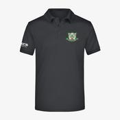 Longwood GAA Meath KCS Riva Polo Shirt - Black image