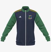 Loughnavalley GAA Adidas Club Anthem Zip - Navy / Green / Gold image