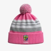 Loughnavalley Ladies KCS Champion Beanie - Pink / Light Grey / White image