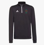Mayo Football Talk Adidas Entrada Half Zip Training Top - Black / White image