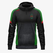 Mayo Football Talk KCS Helios Half Zip Hoodie - Black / Green / Red