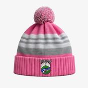 Moate ALL Whites GAA KCS Champion Beanie - Pink / Light Grey / White image