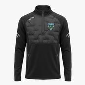 Moate Celtic FC KCS Fusion X Half Zip Top - Black image