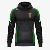Mullagh GAA KCS Helios Half Zip Hoodie - Black / Green / White