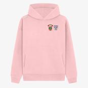 Mullagh Kiltormer GAA KCS Apollo Relaxed Fit Hoodie - Baby Pink
